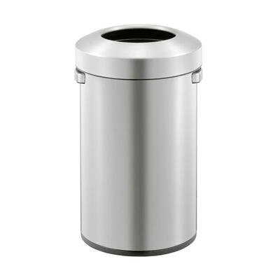 Cubo de acero inoxidable cepillado Urban, antihuellas